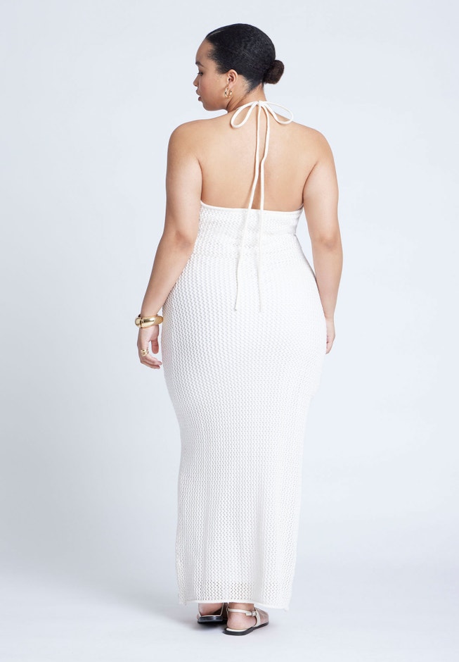 Conversational Crochet Dress image number 1