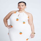 Conversational Crochet Dress image number null