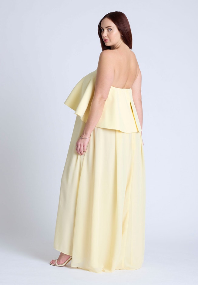 Peplum Bodice Gown image number null