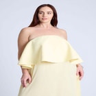 Peplum Bodice Gown image number null