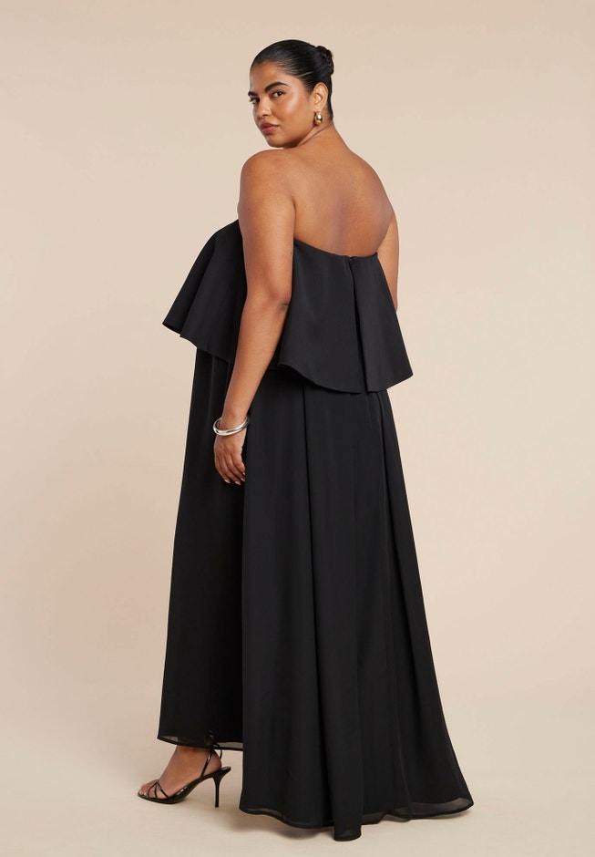 Peplum Bodice Gown image number 1