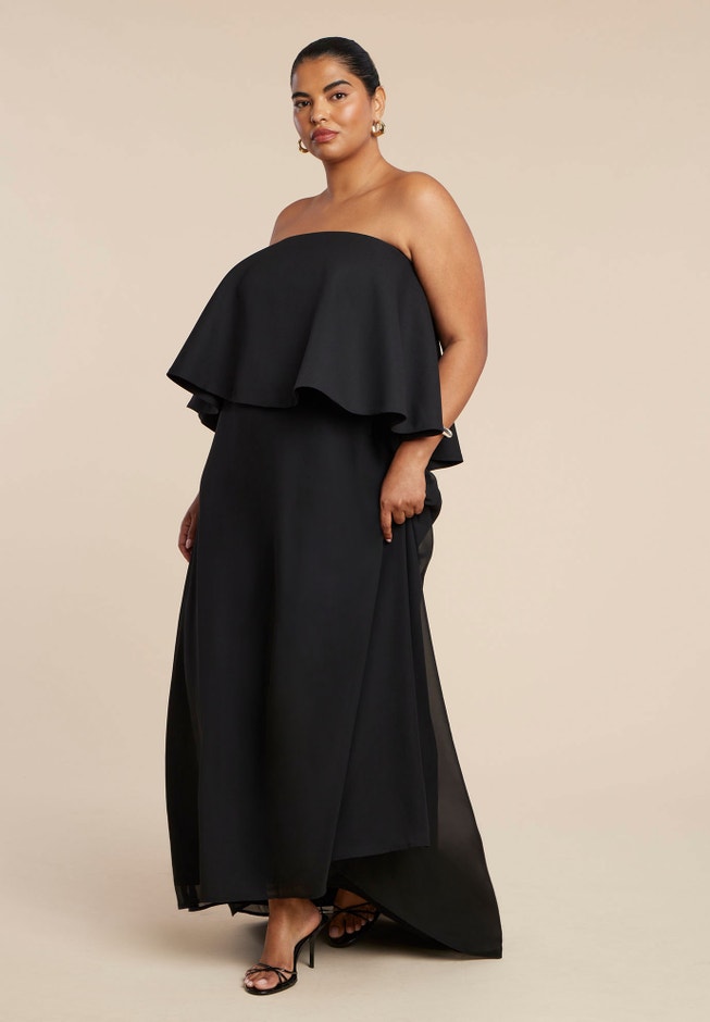 Peplum Bodice Gown image number 0