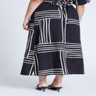 Wrapover Printed Skirt image number null