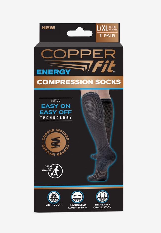 Copper Fit&trade; Energy Compression Socks image number 1
