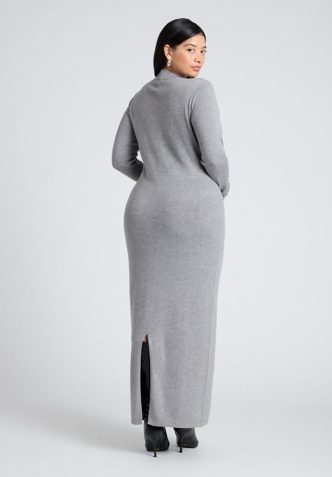 Mock Neck Maxi Dress image number 1