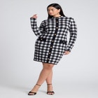 Intarsia Long Sleeve Drees image number null