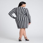 Intarsia Long Sleeve Drees image number null