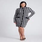 Intarsia Long Sleeve Drees image number null