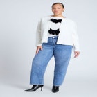 Bow Closure Cardigan image number null