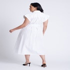 Embroidered Midi Dress image number null