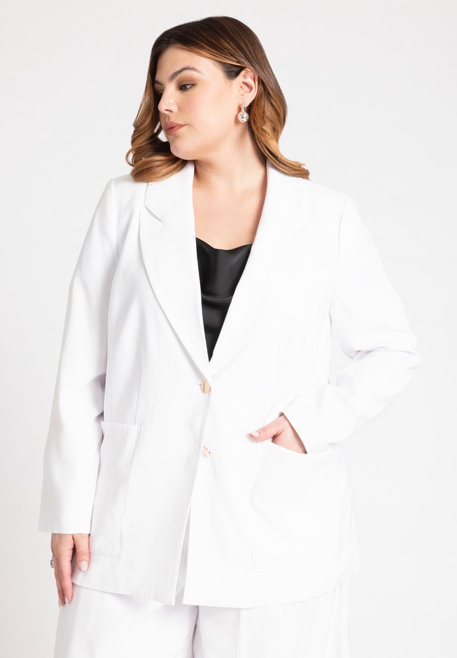 Preppy Suiting Blazer image number null