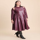 Faux Leather Layering Sleeves image number null