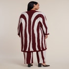 Intarsia Duster Sweater image number 1