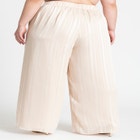 Metallic Stripe Wide Leg Pant image number null