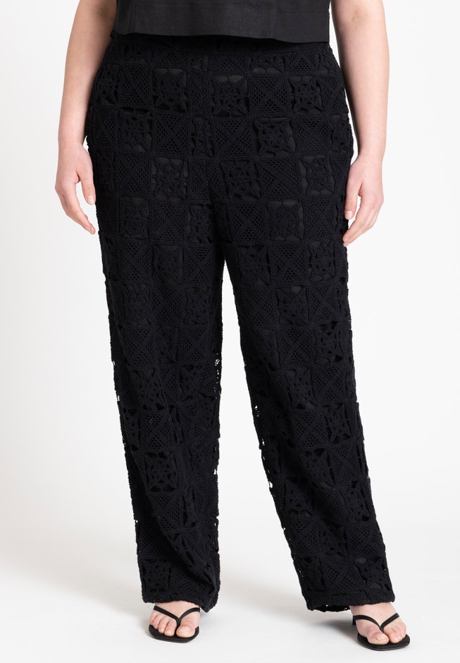 Crochet Pull On Pant image number 1