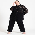 Crochet Pull On Pant image number null