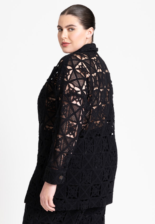 Crochet Shacket image number 1