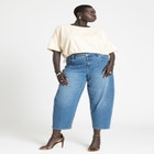 Crop Tie Tee image number null