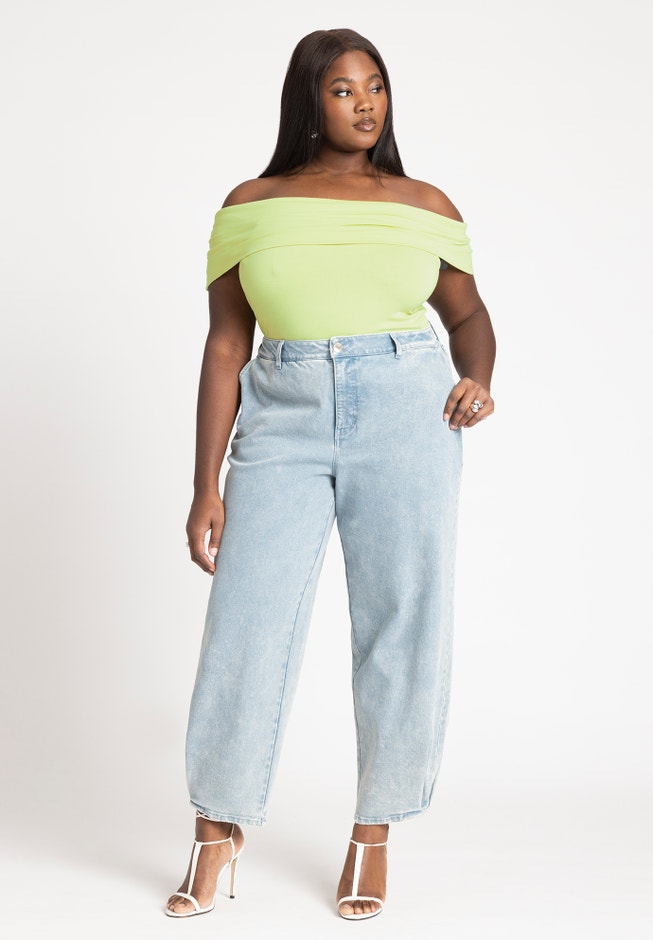 Off The Shoulder Fitted Top image number 3