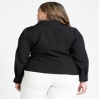 Hip Tie Collared Shirt image number null