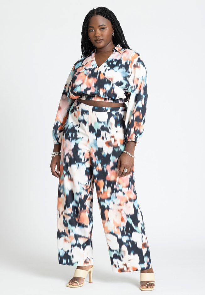 Fold Over Blouse image number null