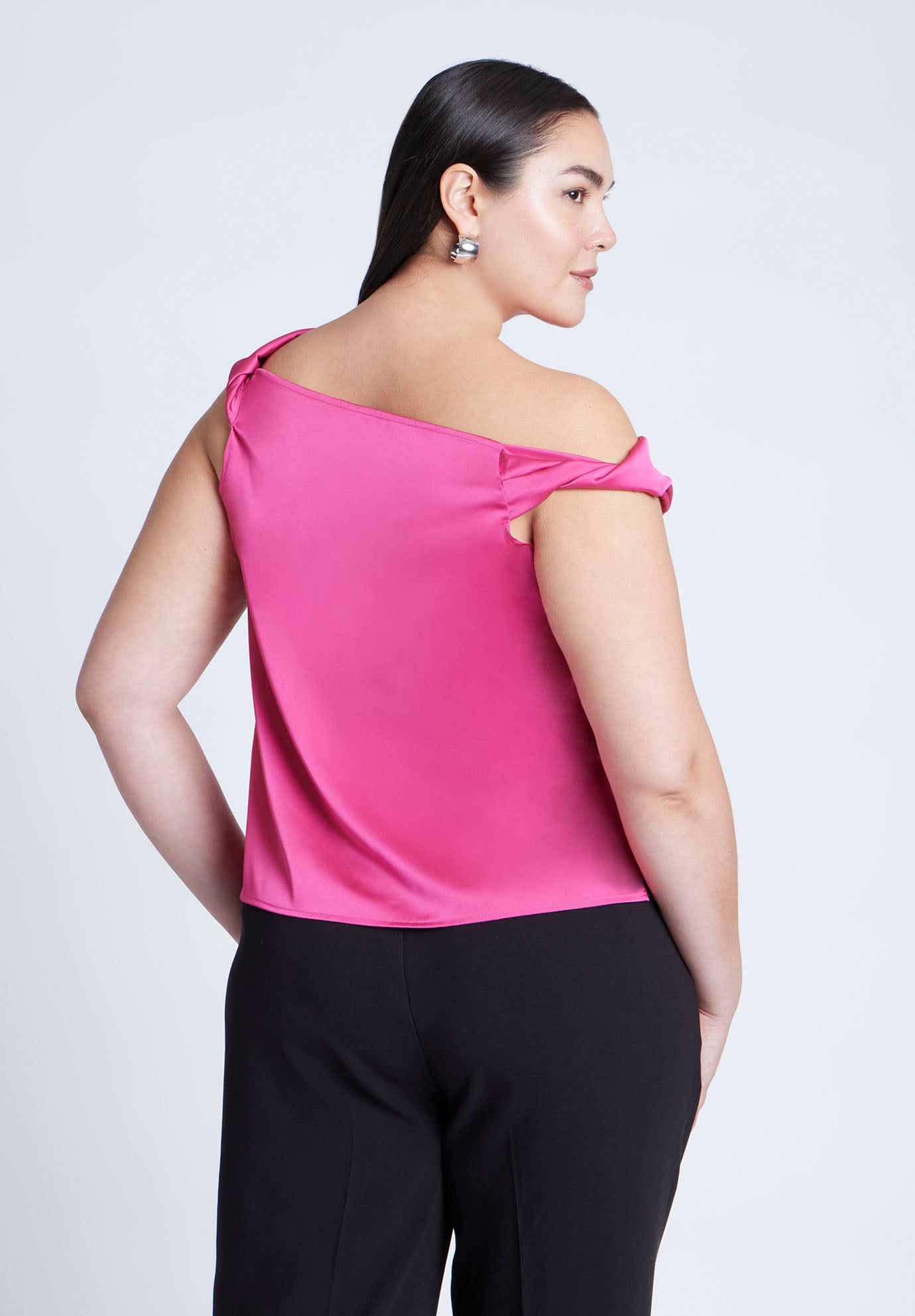 Twisted Satin Top image number 1