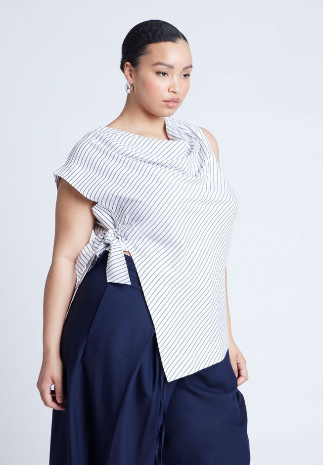 Asym Tie Top