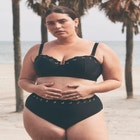 Grommet Detail Bikini Top image number null