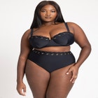 Grommet Detail Bikini Bottom image number null