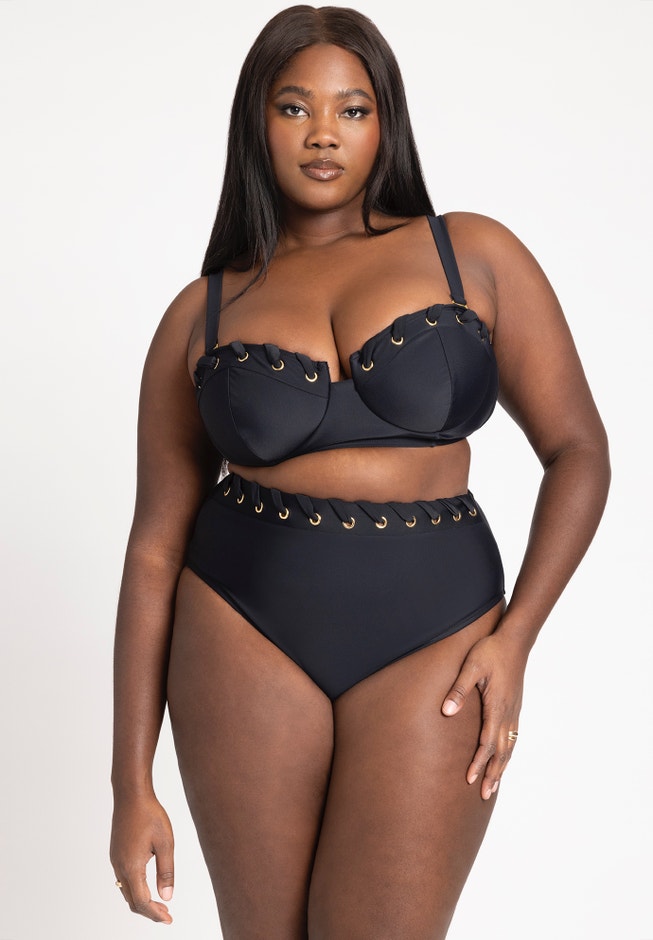 Grommet Detail Bikini Bottom image number 0