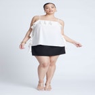 Flounced Neckline Cami image number null