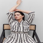 Striped Jumpsuit image number null