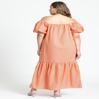 Off The Shoulder Relaxed Maxi Dress image number null