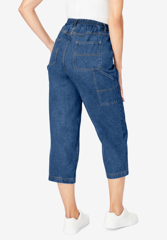 Carpenter Denim Capri image number 1