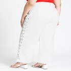 Grommet And Lacing Detail Jean image number null