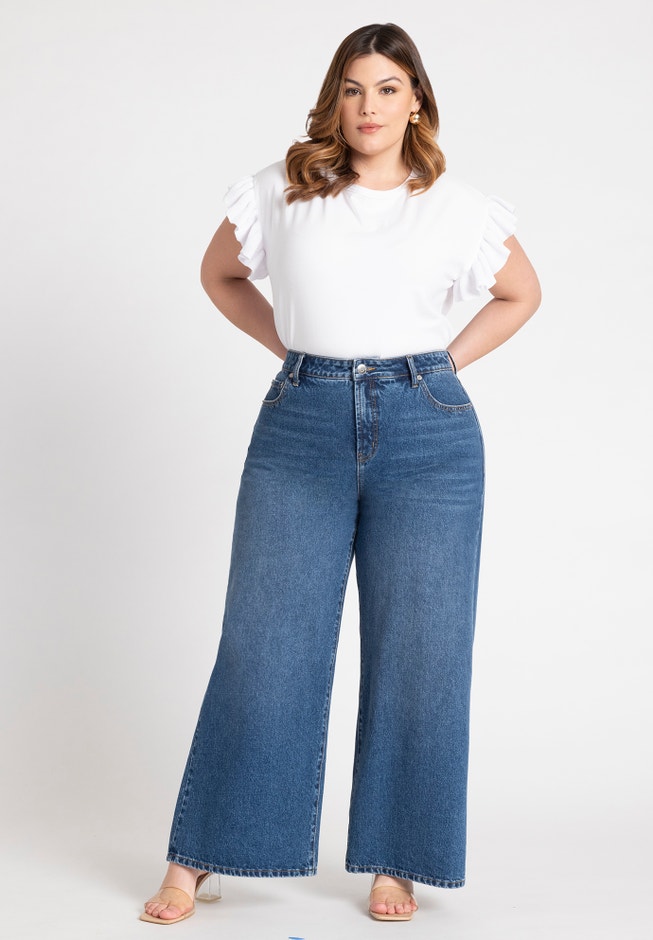 Ruffle Sleeve Tee image number 2