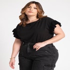 Ruffle Sleeve Tee image number null