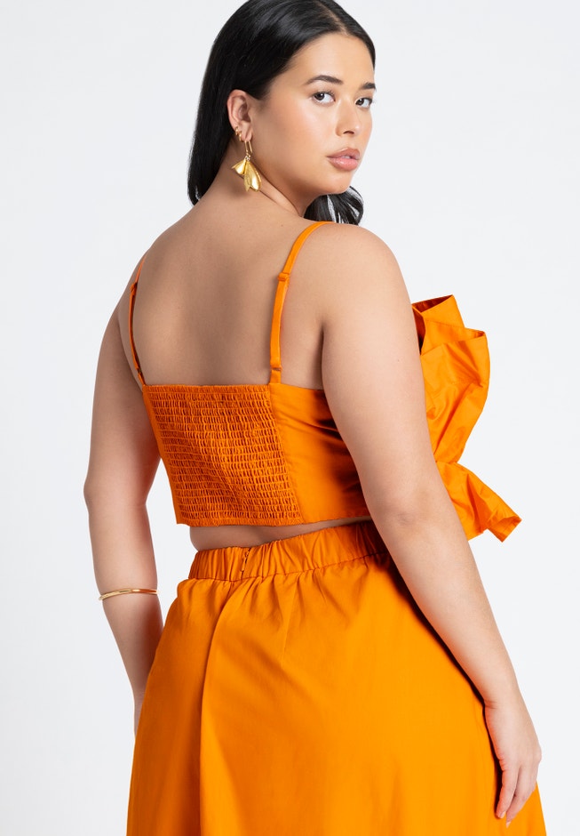 Ruffle Crop Top image number 1