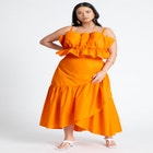 Ruffle Crop Top image number null