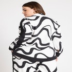 Stripe Detail Printed Top image number null