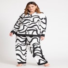 Stripe Detail Printed Top image number null