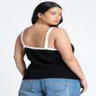 Pointelle Detail Top image number null