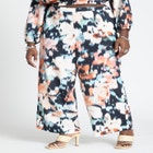 Pull On Printed Wide Leg Pant image number null