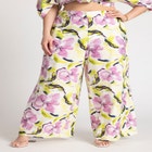 Wide Leg Printed Pant image number null