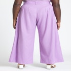 Pleat Detail Pant With Belt image number null