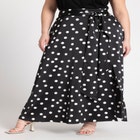 Maxi Skirt With Tie Waist image number null