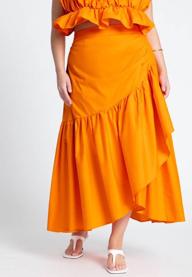 Asym Flounce Skirt image number 1