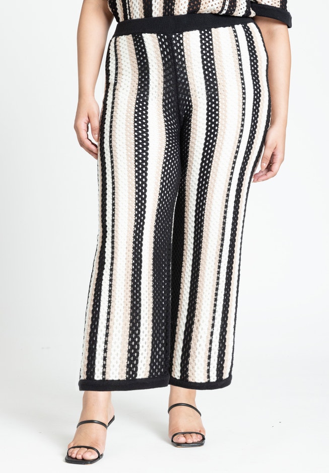 Crochet Pull On Pant image number null