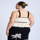 Fringe Crop Top image number null