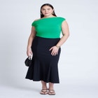 Asym Twist Sleeve Top image number null